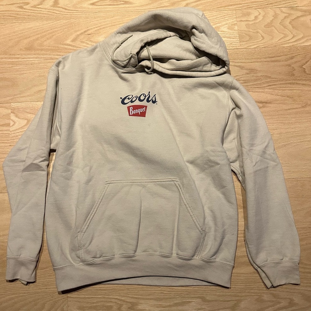 Medium Coors Hoodie Vintage Art
